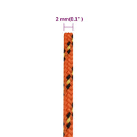 Thumbnail for Bootsseil Orange 2 mm 100 m Polypropylen