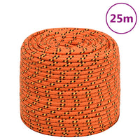 Thumbnail for Bootsseil Orange 6 mm 25 m Polypropylen