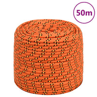 Thumbnail for Bootsseil Orange 10 mm 50 m Polypropylen