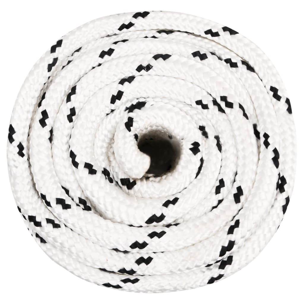 Arbeitsseil Weiß 18 mm 100 m Polyester