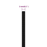 Thumbnail for Arbeitsseil Schwarz 2 mm 50 m Polyester