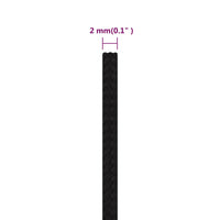 Thumbnail for Arbeitsseil Schwarz 2 mm 100 m Polyester