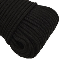 Thumbnail for Arbeitsseil Schwarz 4 mm 250 m Polyester