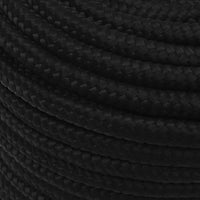Thumbnail for Arbeitsseil Schwarz 12 mm 25 m Polyester