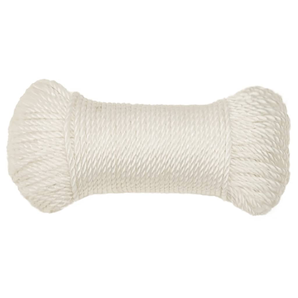 Arbeitsseil Weiß 6 mm 25 m Polypropylen