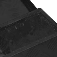Thumbnail for Aufbewahrungsbox Schwarz 50x15x20,5 cm Aluminium