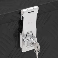 Thumbnail for Aufbewahrungsbox Schwarz 50x15x20,5 cm Aluminium