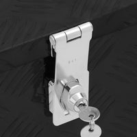 Thumbnail for Aufbewahrungsbox Schwarz 70x31x27 cm Aluminium