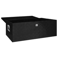 Thumbnail for Aufbewahrungsbox Schwarz 100x55x37 cm Aluminium