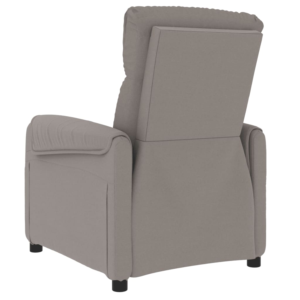 Relaxsessel Taupe Stoff