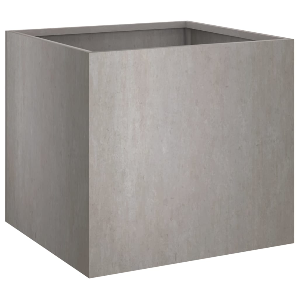 Pflanzkübel 2 Stk. Rostig 32x30x29 cm Cortenstahl
