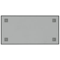 Thumbnail for Magnettafel Wandmontage Schwarz 60x30 cm Hartglas