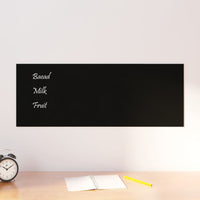 Thumbnail for Magnettafel Wandmontage Schwarz 80x30 cm Hartglas
