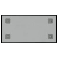 Thumbnail for Magnettafel Wandmontage Schwarz 40x20 cm Hartglas