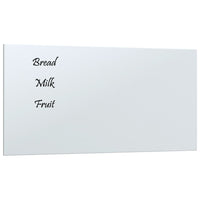 Thumbnail for Magnettafel Wandmontage Weiß 40x20 cm Hartglas