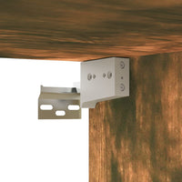 Thumbnail for 2-tlg. TV-Schrank-Set Räuchereiche Holzwerkstoff