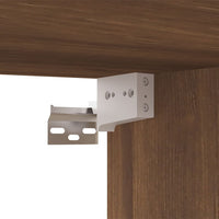 Thumbnail for 2-tlg. TV-Schrank-Set Braun Eichen-Optik Holzwerkstoff