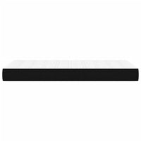 Thumbnail for Taschenfederkernmatratze Schwarz 80x200x20 cm Stoff