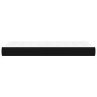 Thumbnail for Taschenfederkernmatratze Schwarz 90x200x20 cm Stoff