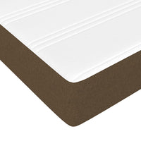 Thumbnail for Taschenfederkernmatratze Dunkelbraun 90x200x20 cm Stoff