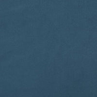Thumbnail for Taschenfederkernmatratze Dunkelblau 90x200x20 cm Samt