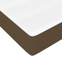 Thumbnail for Taschenfederkernmatratze Dunkelbraun 100x200x20 cm Stoff