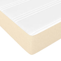 Thumbnail for Taschenfederkernmatratze Creme 100x200x20 cm Stoff