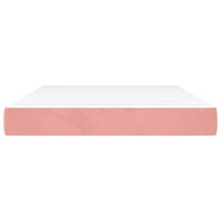 Thumbnail for Taschenfederkernmatratze Rosa 140x190x20 cm Samt