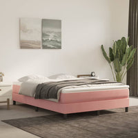 Thumbnail for Taschenfederkernmatratze Rosa 140x190x20 cm Samt