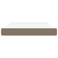 Thumbnail for Taschenfederkernmatratze Taupe 140x200x20 cm Stoff