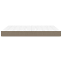 Thumbnail for Taschenfederkernmatratze Taupe 140x200x20 cm Stoff