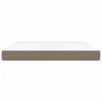 Thumbnail for Taschenfederkernmatratze Taupe 160x200x20 cm Stoff