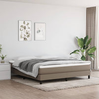 Thumbnail for Taschenfederkernmatratze Taupe 160x200x20 cm Stoff
