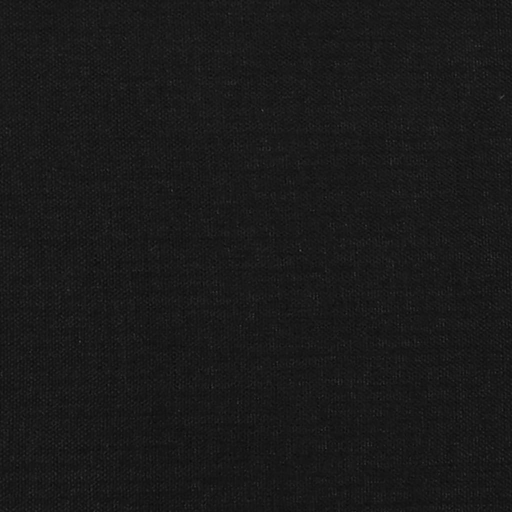Taschenfederkernmatratze Schwarz 180x200x20 cm Stoff