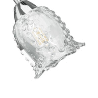 Thumbnail for Deckenleuchte mit Glasschirmen in Blumenform für 4 G9 LEDs