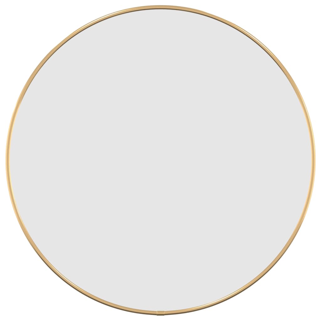 Wandspiegel Golden Ø 50 cm Rund