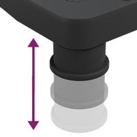 Thumbnail for Monitorständer Schwarz 33,5x34x10,5 cm