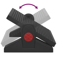 Thumbnail for Fußstütze Schwarz 50x30,5x17 cm