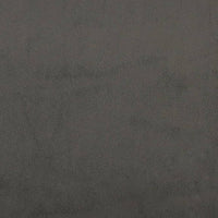 Thumbnail for Bettgestell Dunkelgrau 90x200 cm Samt