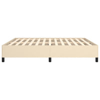 Thumbnail for Bettgestell Creme 180×200 cm Stoff