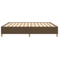 Thumbnail for Bettgestell Dunkelbraun 160x200 cm Stoff