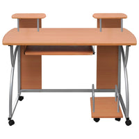Thumbnail for Computertisch Braun 110x52x88,5 cm Holzwerkstoff