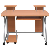Thumbnail for Computertisch Braun 110x52x88,5 cm Holzwerkstoff