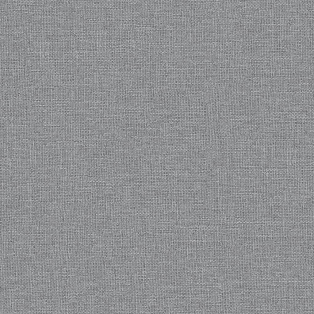 Relaxsessel mit Aufstehhilfe Hellgrau Stoff