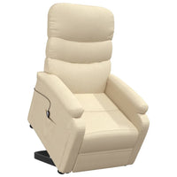 Thumbnail for Relaxsessel mit Aufstehhilfe Creme Stoff