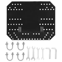 Thumbnail for Schneeschild für ATV 150x38 cm Schwarz