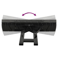 Thumbnail for Schneeschild für Gabelstapler 200x48 cm Schwarz