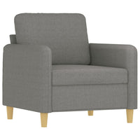 Thumbnail for 1-Sitzer-Sofa Dunkelgrau 60 cm Stoff