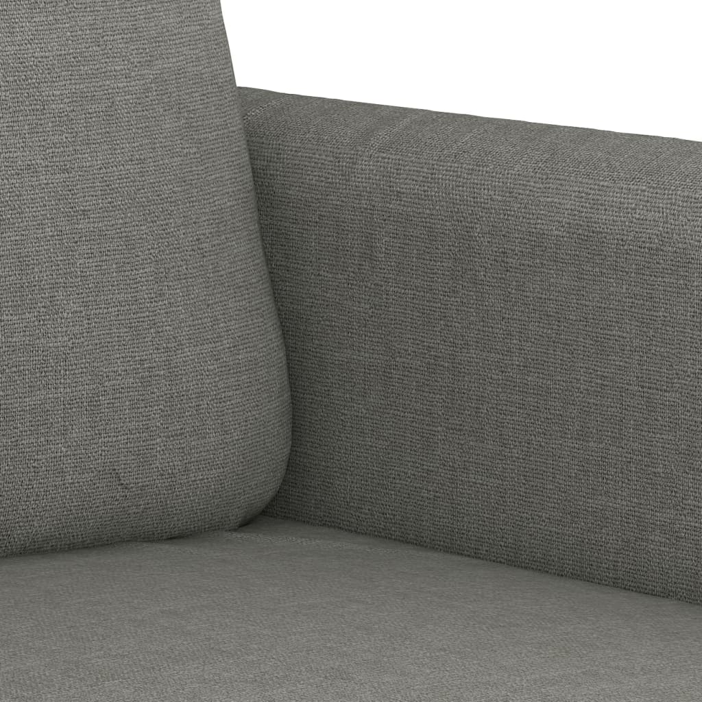 1-Sitzer-Sofa Dunkelgrau 60 cm Stoff