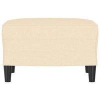 Thumbnail for Fußhocker Creme 60x50x41 cm Stoff
